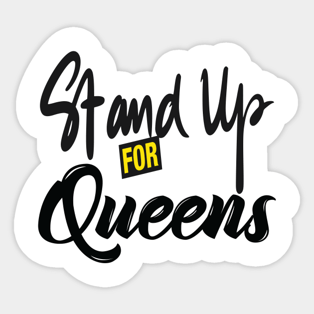 Stand Up For Queens Sticker by ProjectX23Red